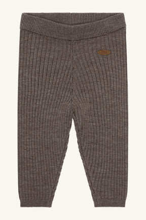 Bukse Lui Wool Rib Deer Melange