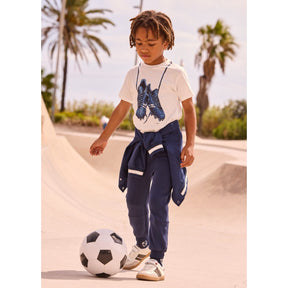 Joggebukse Zippers Navy