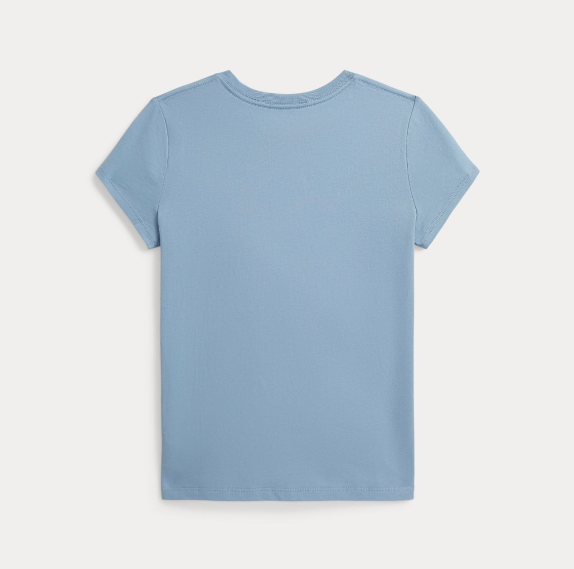 T-skjorte Cotton Crewneck Vessel Blue