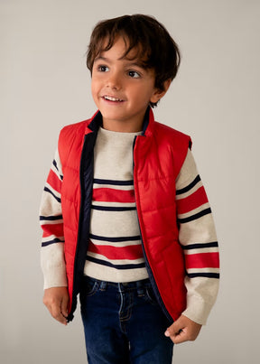 Vest Padded Reversible Tomato