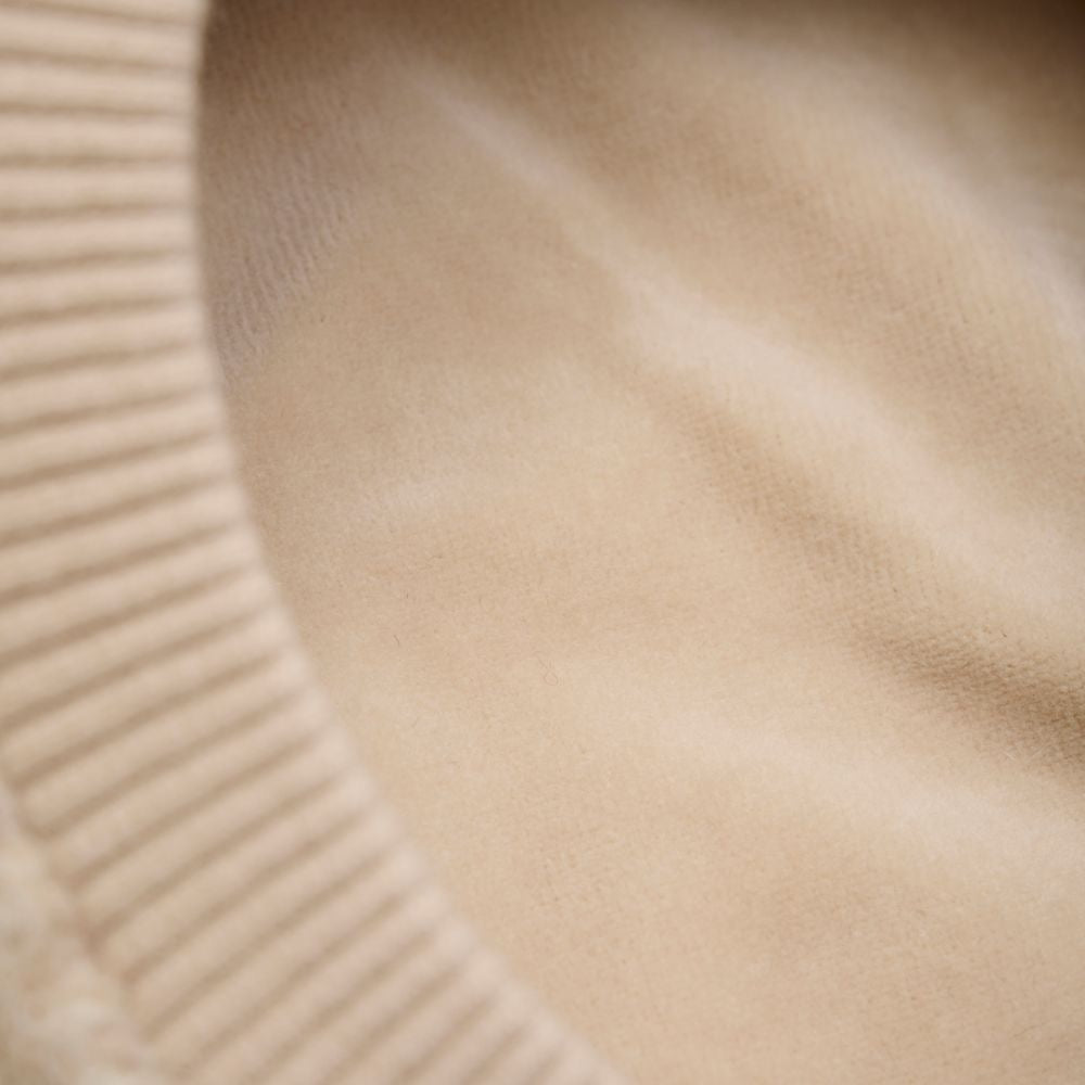 Balaclava Ears Wool Sand Melange