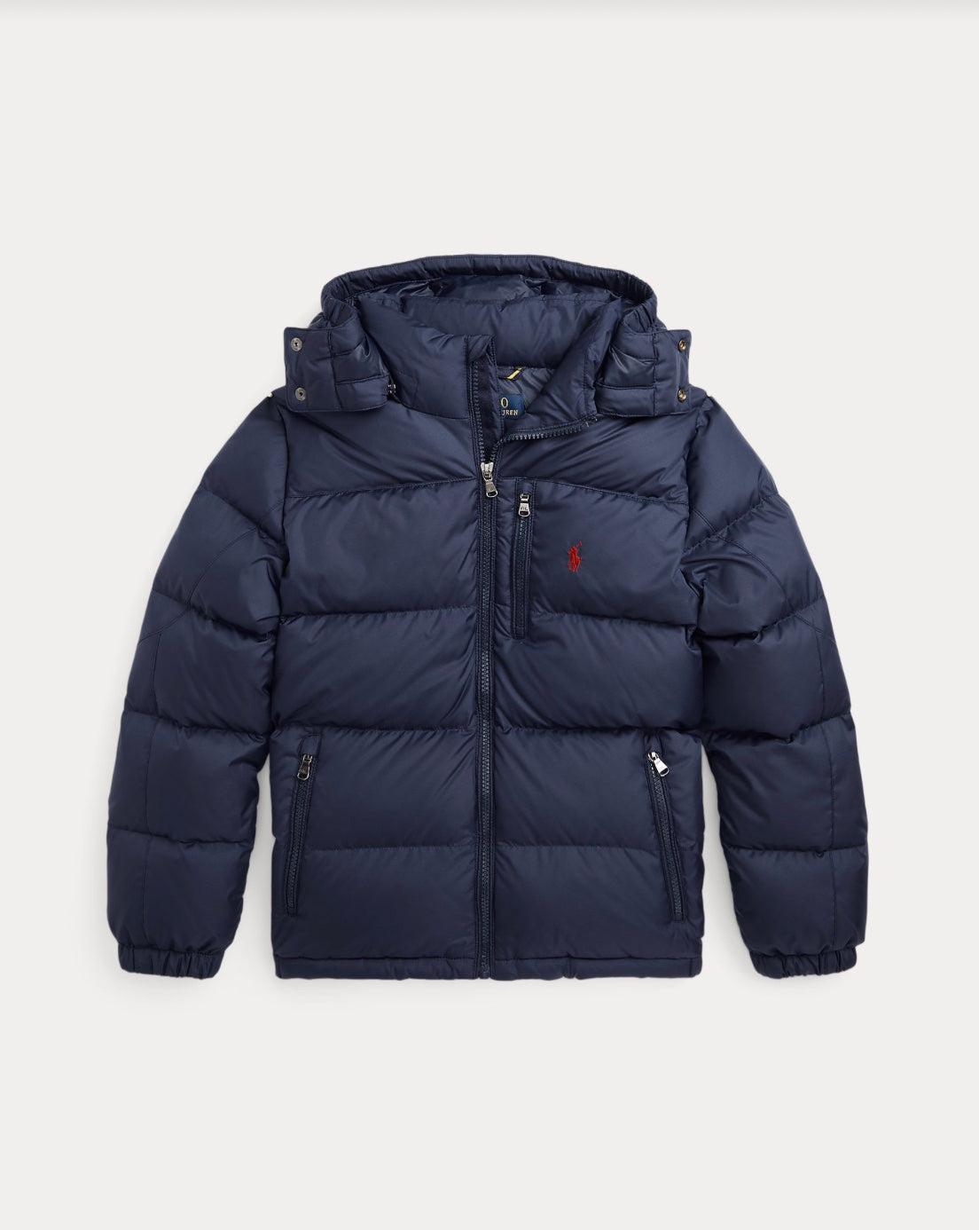 Jakke Ripstop Down Hooded Newport Navy