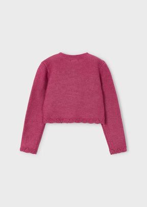 Cardigan Knitted Cherry