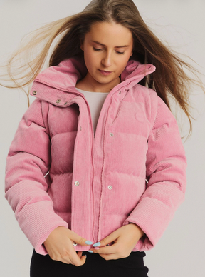 Jakke Illy Cord Blush Pink