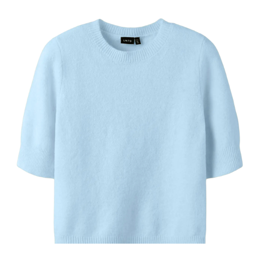 T-Skjorte Bynt Ss Short Knit Ice Water