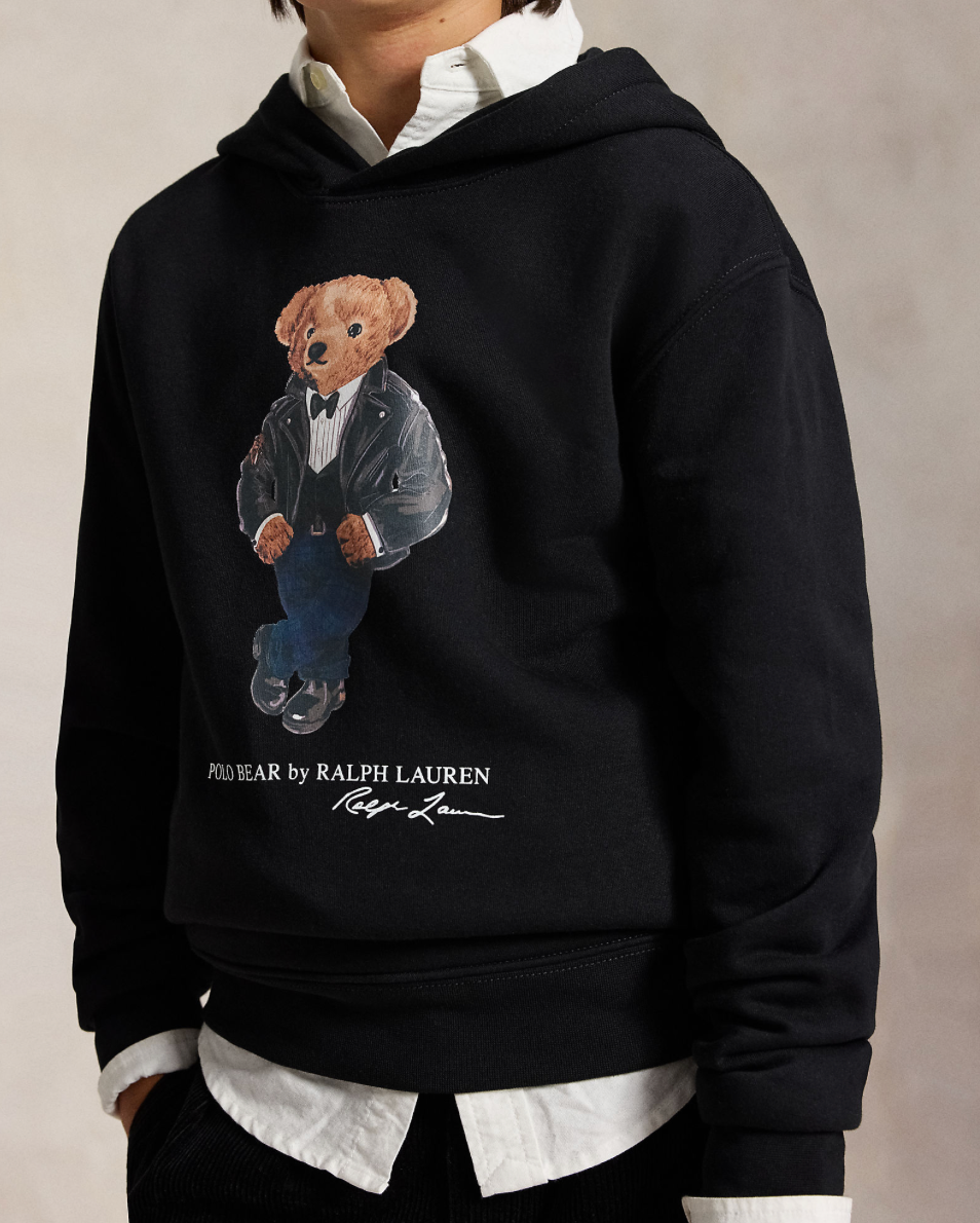 Genser Polo Bear Black