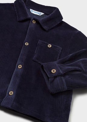 Skjorte Corduroy Blue