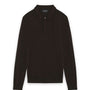 Genser Knitted Polo Ebony