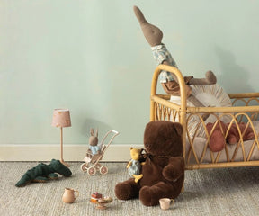 Kosedyr Teddy Bear Plush Medium Dark Chocolate
