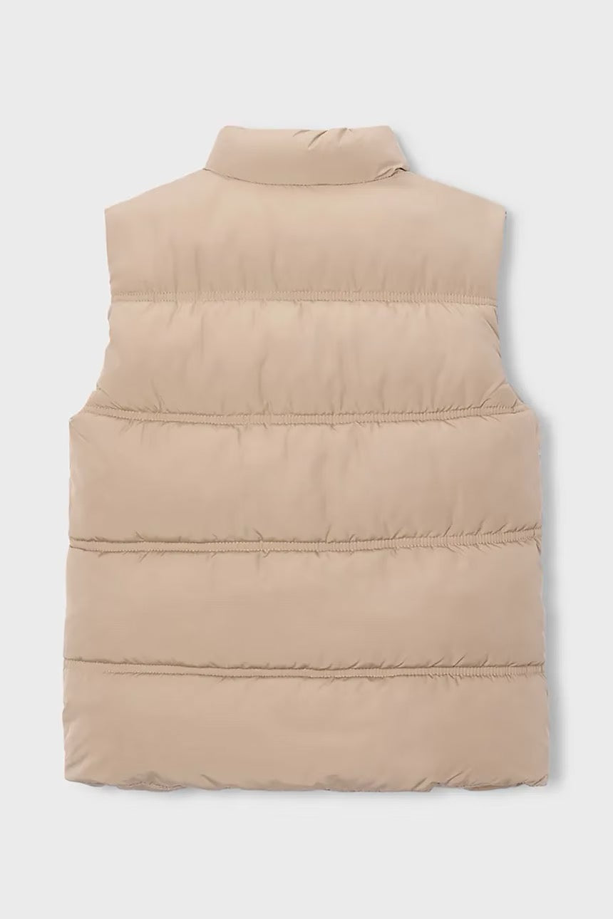 Vest Puffer Dark Taupe