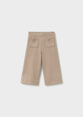 Bukse Twill Knit Walnut