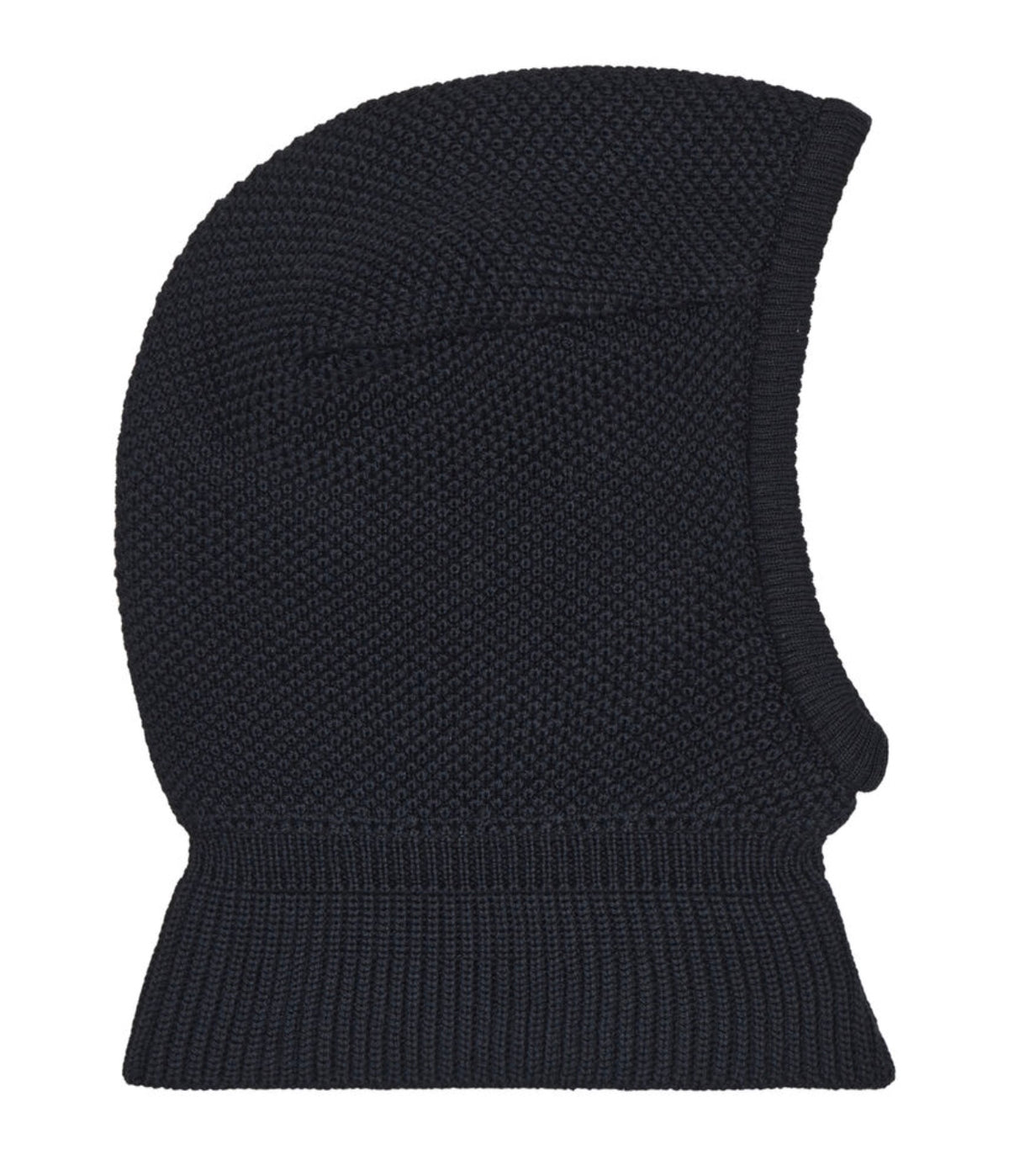 Balaclava Wool Knit Windstop Dark Navy