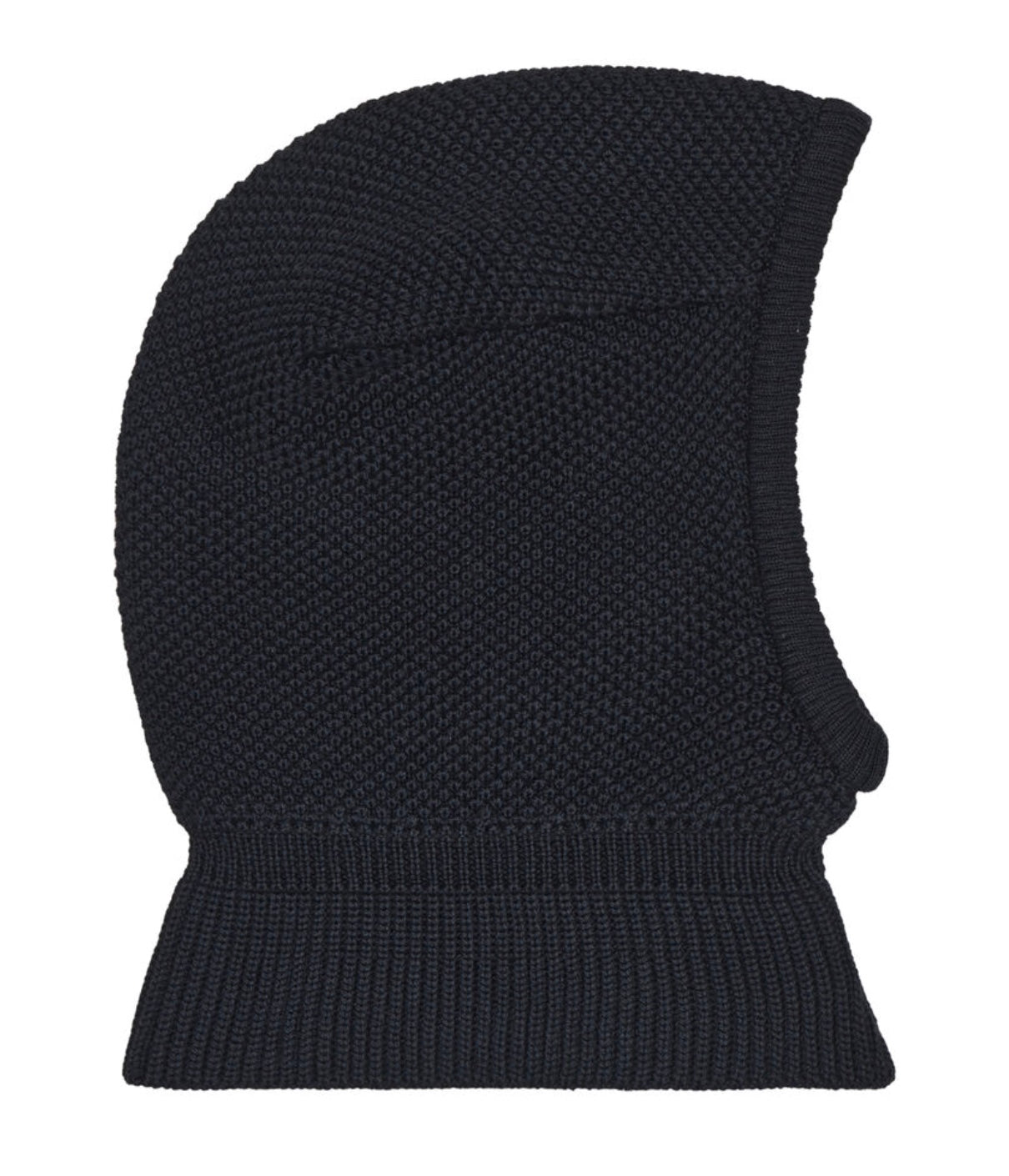 Balaclava Wool Knit Windstop Dark Navy