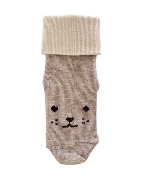 Sokker Anton Light Brown Melange