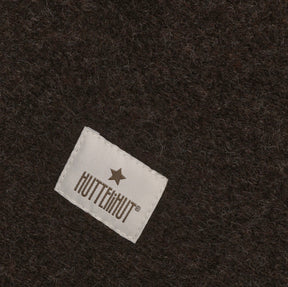 Balaclava Ears Wool Dark Brown Melange