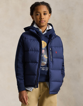 Vest Gorham Down Newport Navy