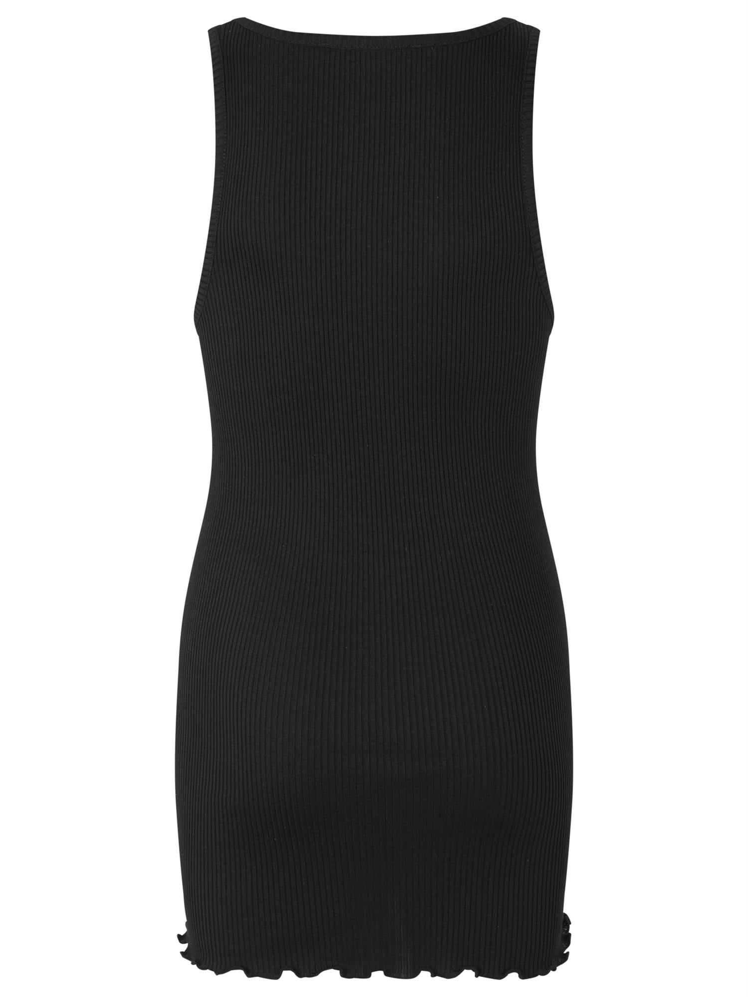 Singlet Silk Black