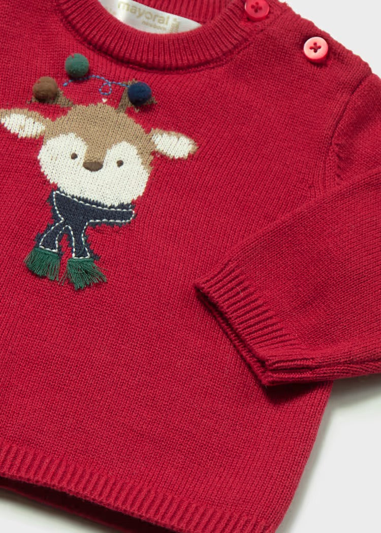 Sett 3-Deler Knit Red