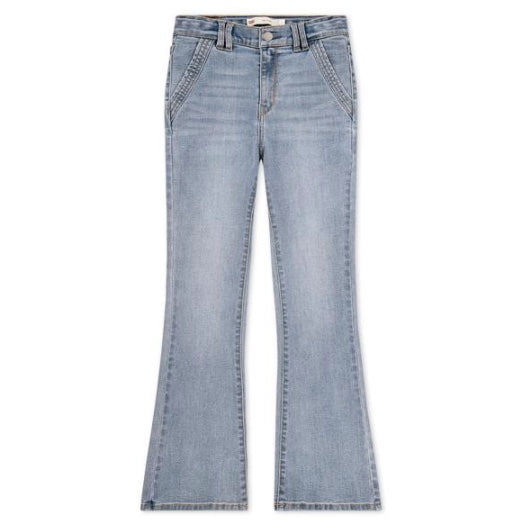726 Flare Jeans Worn In Blue