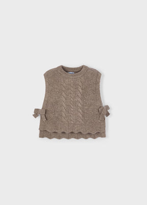 Vest Knitted Brown