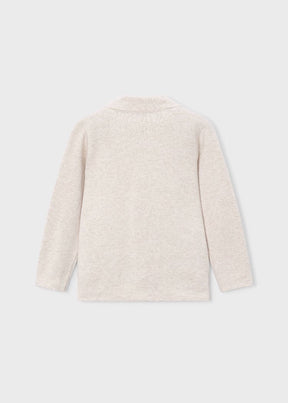 Cardigan Knit Heathered Oat
