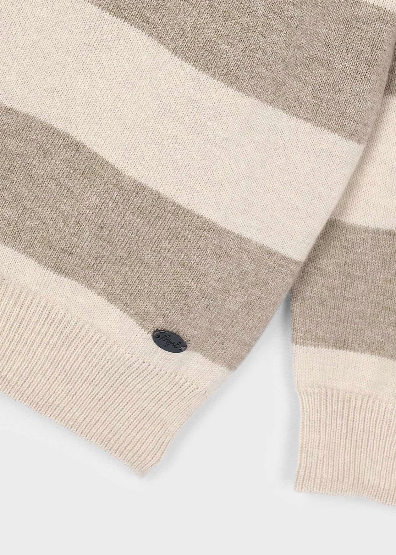 Genser Knitted Polo Topo