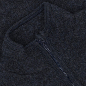 Jakke Wool Fleece Navy Melange