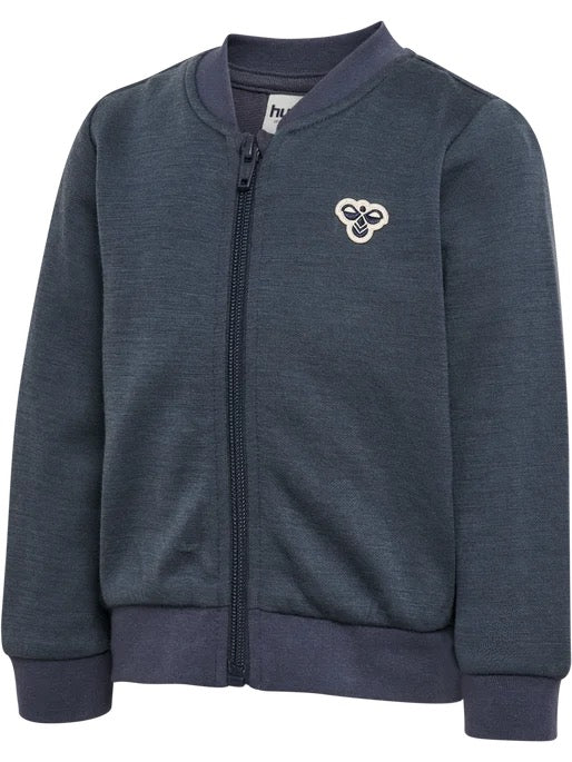 Jakke Zip Ull Bee Ombre Blue
