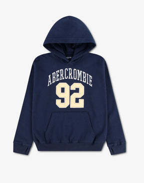 Hettegenser Logo Navy Blazer