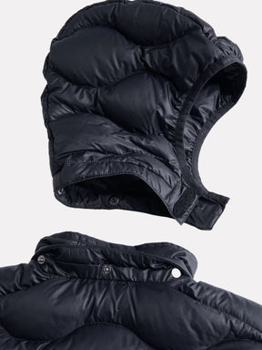 Helium Down Hood Jacket JR Black