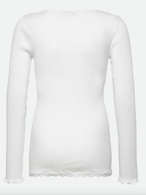 Cardigan Balta Modal Ls Lace New white