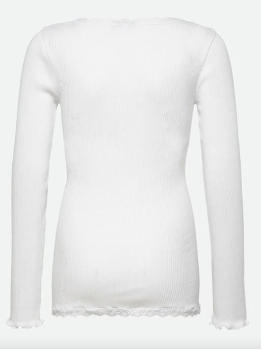 Cardigan Balta Modal Ls Lace New white