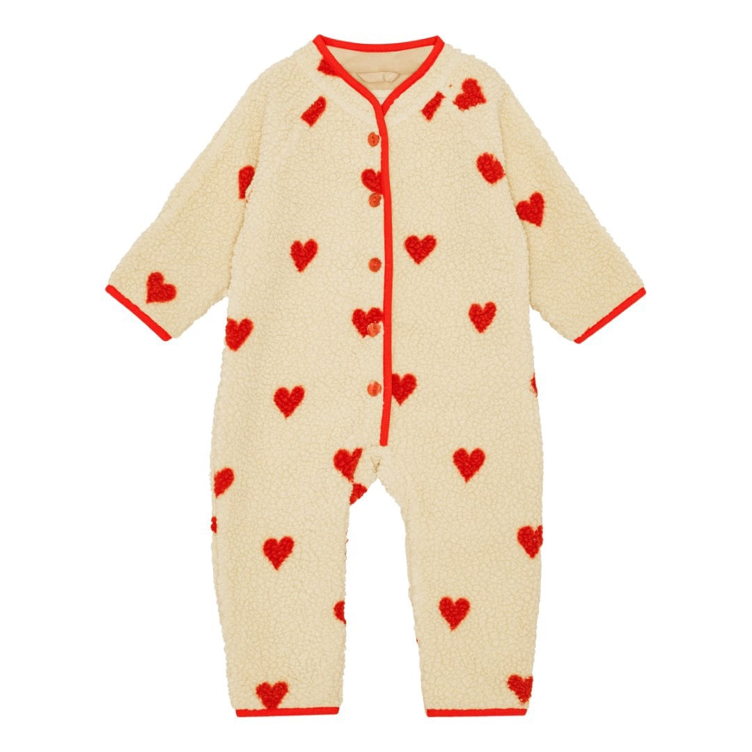 Heldress Simone Fleece Soft White Heart