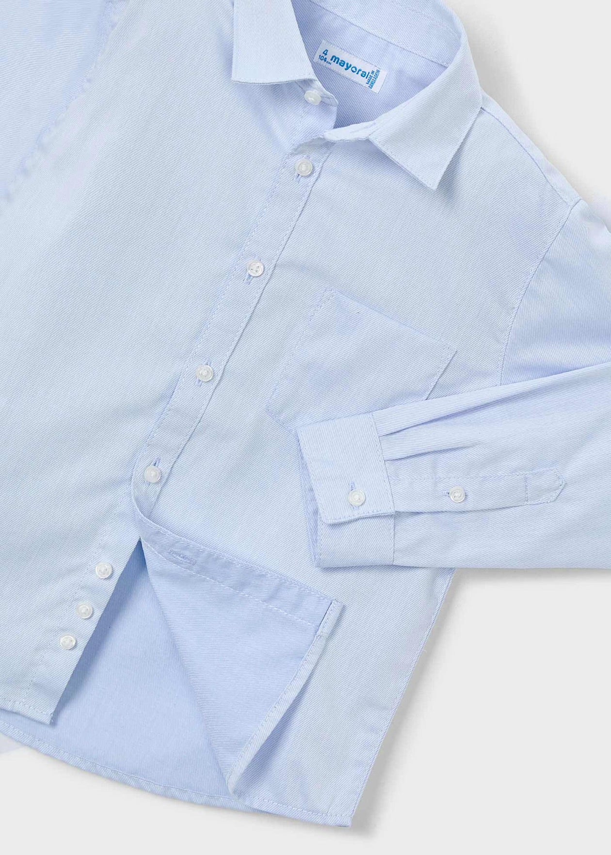 Skjorte Basic Button Down White
