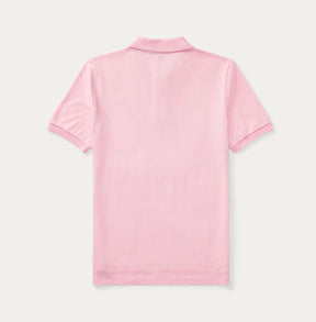 Pique Mesh Polo Carmel Pink