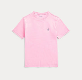 T-skjorte Cotton Crewneck Caramel Pink