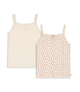 Singlet Basic 2pk Buttercream/Bloomie