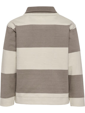 Genser Polo Loose Stripe Rock Ridge