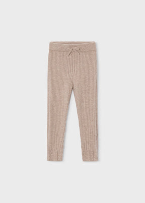 Leggings Knitted Bow Mole Melange