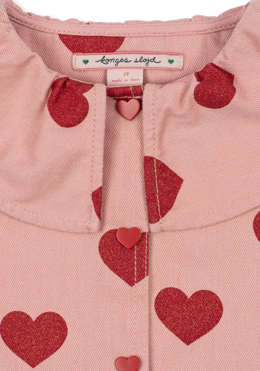 Jakke Magot Collar Amour Glitter