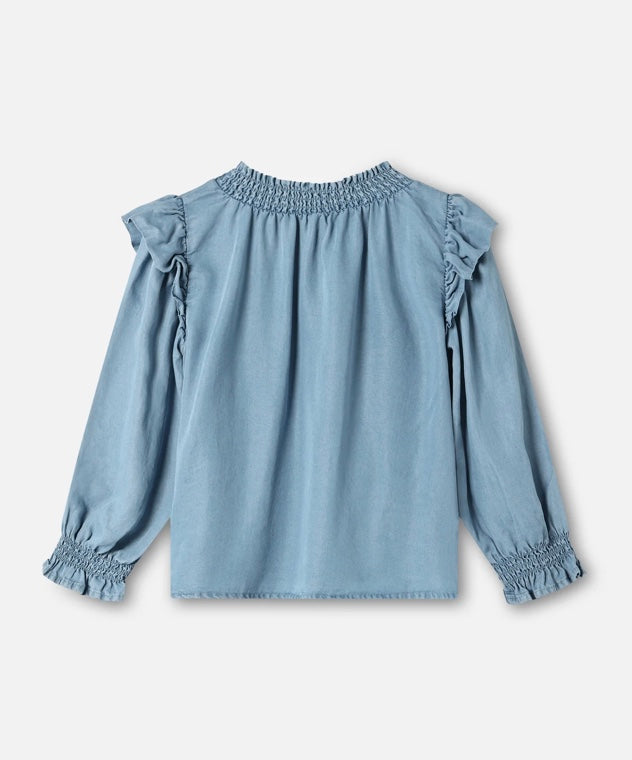 Bluse Hurlum Light Denim Blue