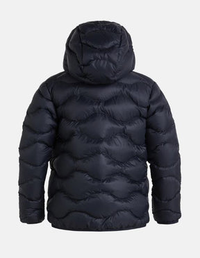 Helium Down Hood Jacket JR Black