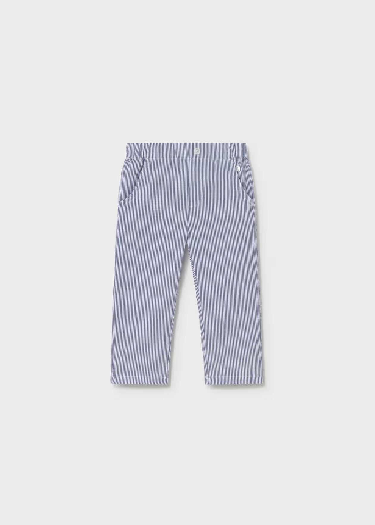 Bukse Seersucker Capri Blue