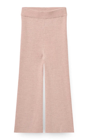 Bukse Merino Vide Rib Violet Ice