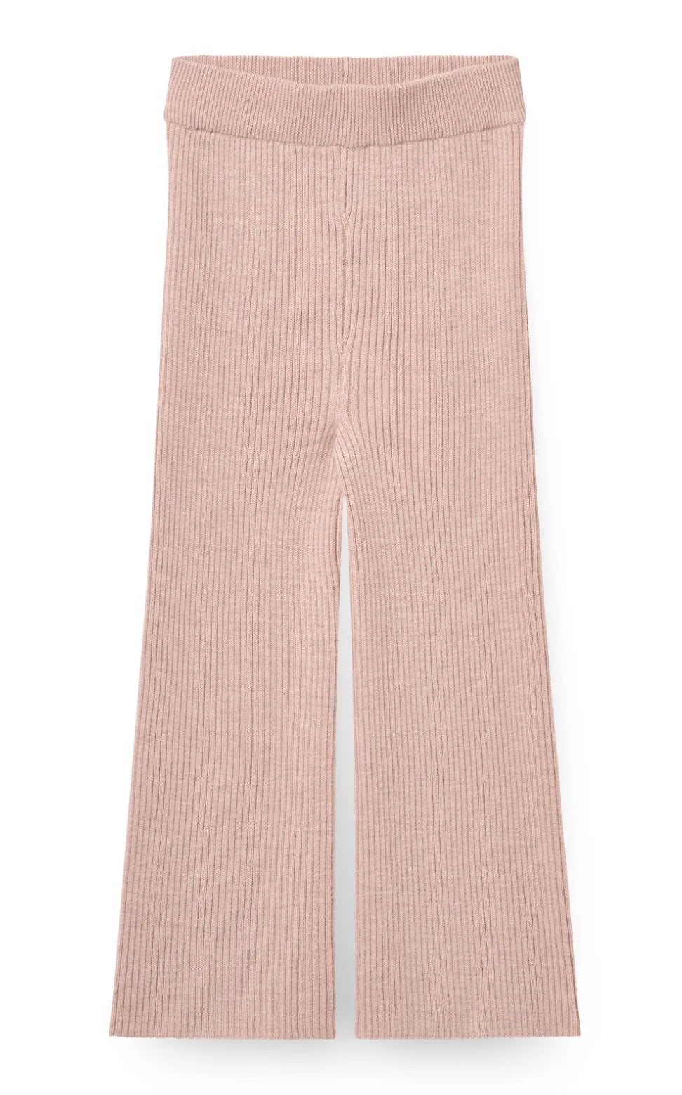 Bukse Merino Vide Rib Violet Ice