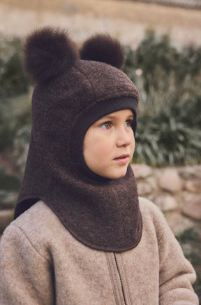Jakke Wool Fleece Savannah Melange