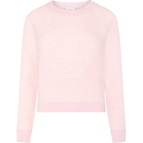 Genser GRCienne LS Crew Knit Light Rose