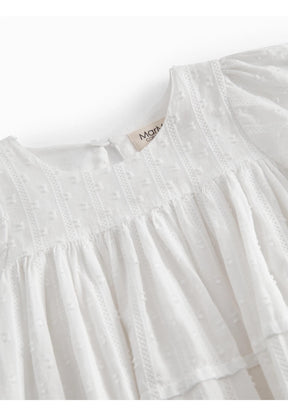 Romper Ritona Gauze White