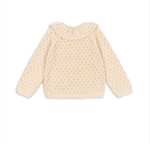 Cardigan Holiday Knit Buttercream