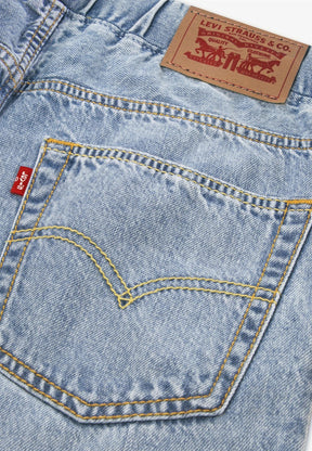 Jeans Pull-On Loose Taper From Scratch No Destruction